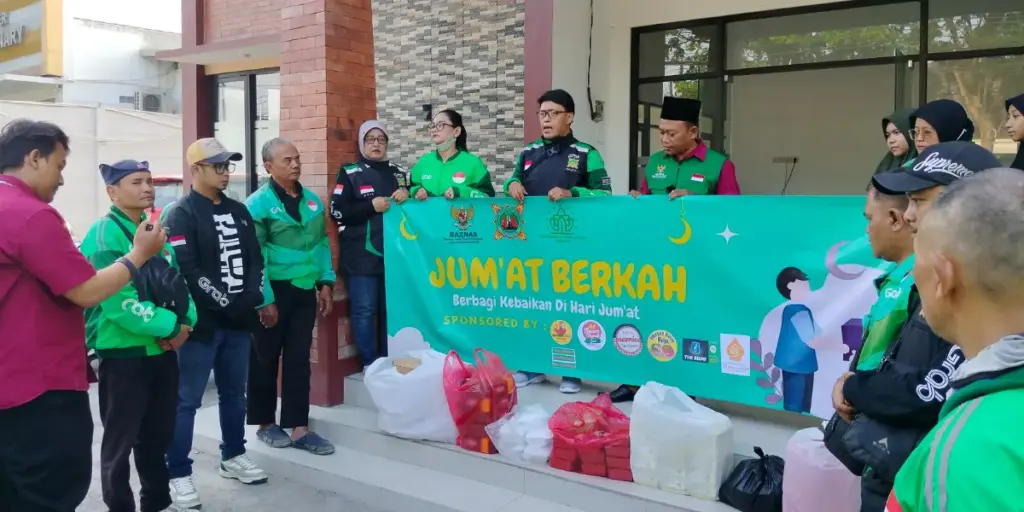 Komunitas GMC Mojokerto Gelar Jumat Berkah Bersama Baznas