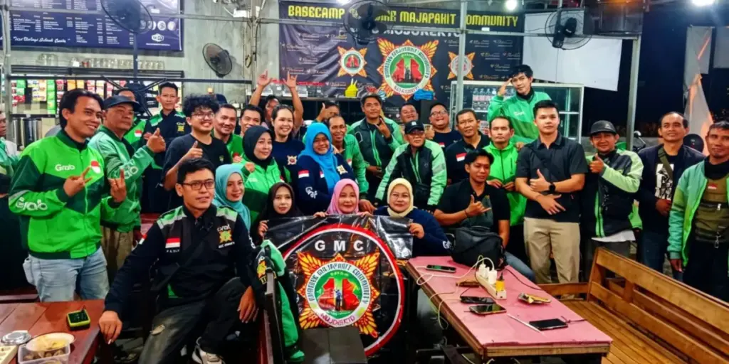 Rangkul Berbagai Pihak, Komunitas Ojol GMC Mojokerto Sukses Gelar Kopdar Edukatif